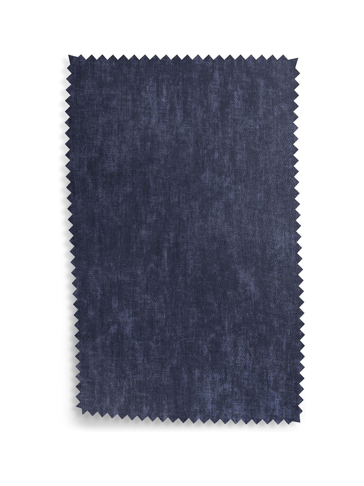 Laura Ashley Midnight Navy Kinsham Stripe Upholstery Swatch - Image 1 of 1