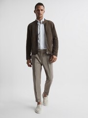 Reiss White Greenwich Soft Wash Button Down Oxford Shirt - Image 7 of 8