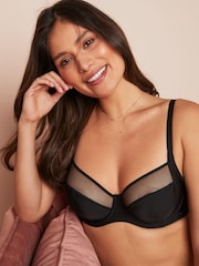 Black DD+ Non Pad Full Cup Bras 2 Pack - Image 23 of 29