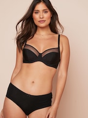 Black DD+ Non Pad Full Cup Bras 2 Pack - Image 6 of 29