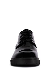 Clarks Black Pat Teala Lace Shoes - Image 5 of 7