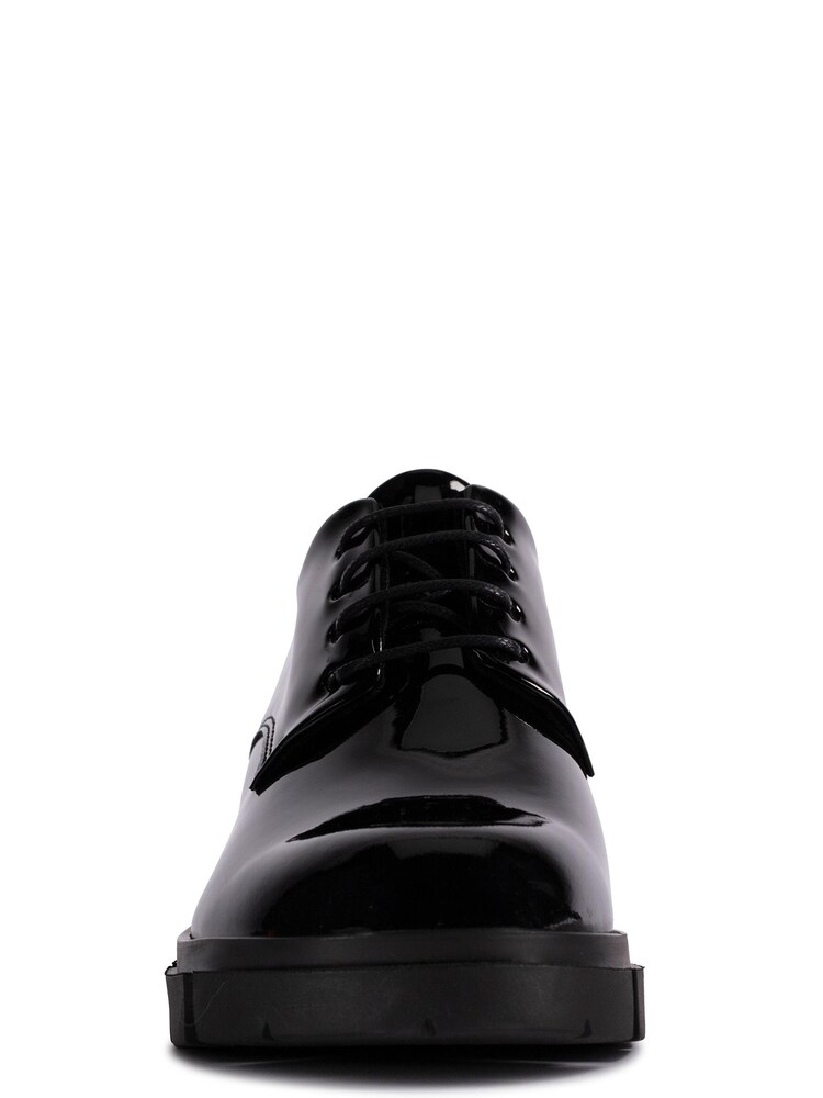 Clarks Black Pat Teala Lace Shoes - Image 5 of 7