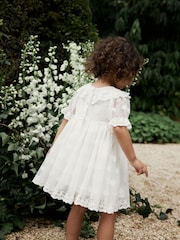 Ivory Lace Occasion Dress (3mths-8yrs) - Image 4 of 9