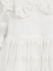Ivory Lace Occasion Dress (3mths-8yrs) - Image 9 of 9