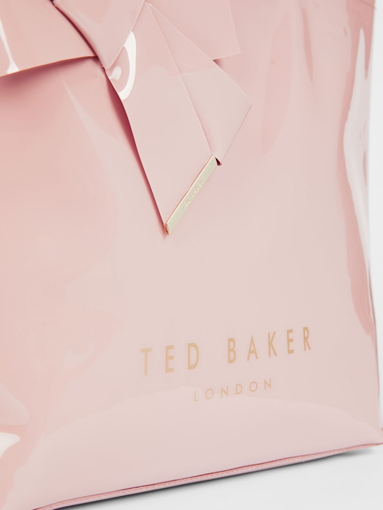 rožnata - Velika torba s pentljo Ted Baker Nicon - Slika 3 iz 3