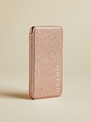 Ted Baker Pink Zoelee Glitter Iphone 11 Pro Mirror Case - Image 1 of 4