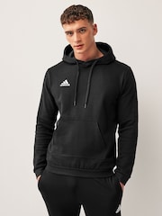 adidas Black Entrada Sweat Hoodie - Image 1 of 4