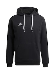 adidas Black Entrada Sweat Hoodie - Image 4 of 4