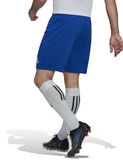 adidas Blue Entrada Shorts - Image 2 of 8