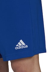 adidas Blue Entrada Shorts - Image 3 of 8