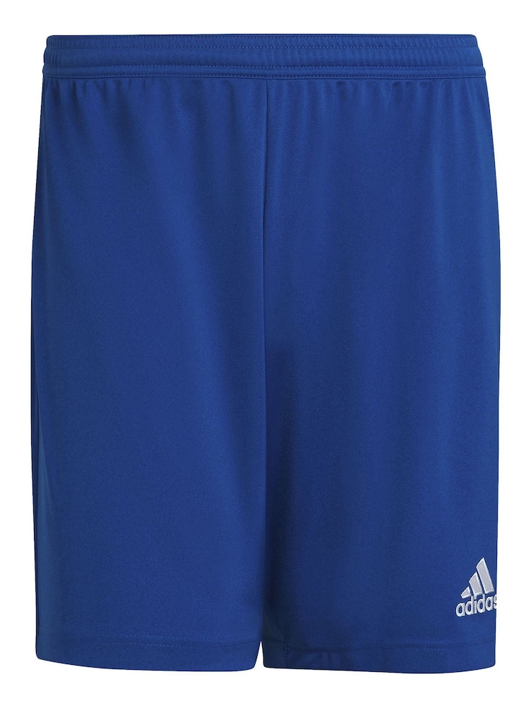 adidas Blue Entrada Shorts - Image 5 of 8
