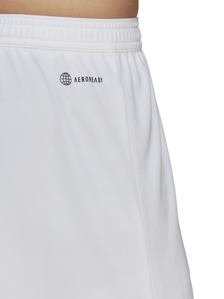 adidas White Entrada Shorts - Image 4 of 7