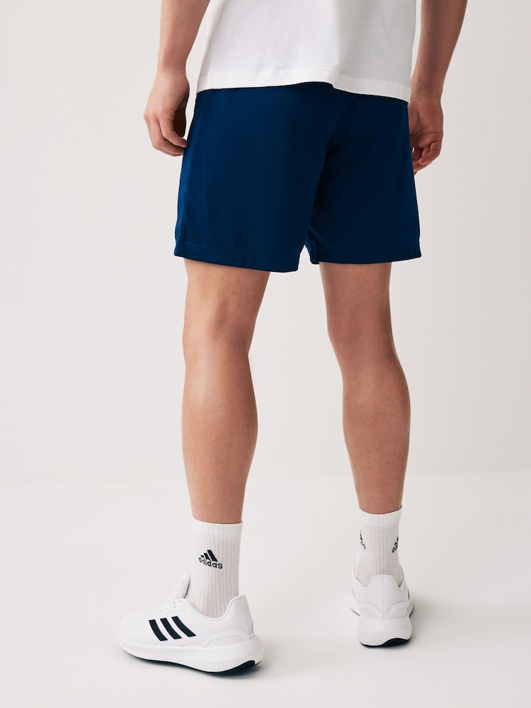 adidas Navy Entrada Shorts - Image 2 of 4