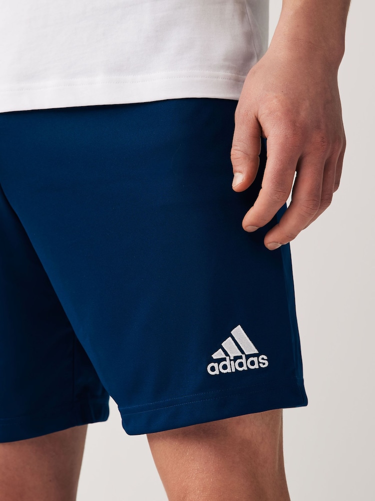 adidas Navy Entrada Shorts - Image 4 of 4