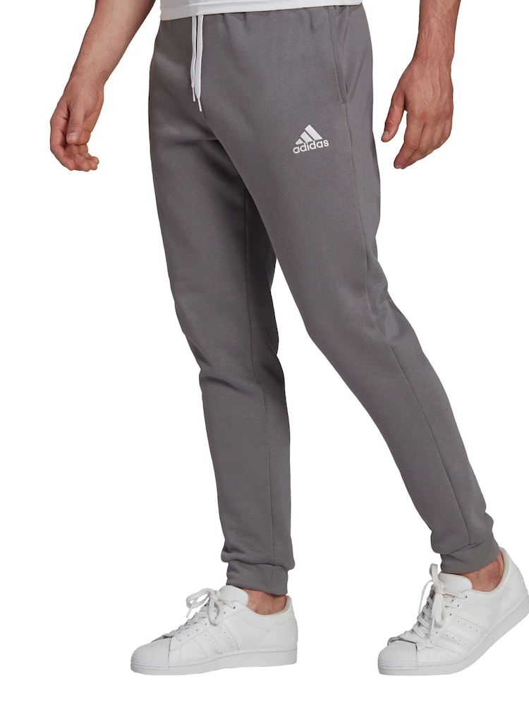 adidas Grey Entrada Sweat Joggers - Image 1 of 5