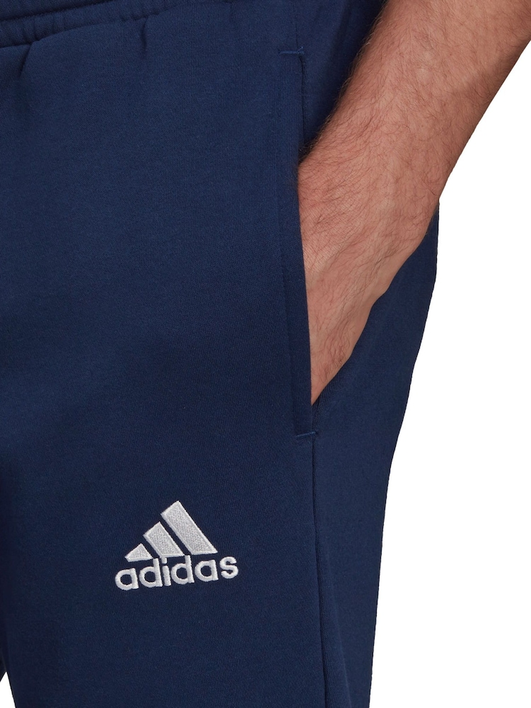 adidas Navy Entrada Sweat Joggers - Image 4 of 5