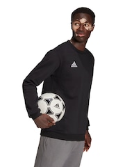 adidas Black Entrada Sweatshirt - Image 4 of 7