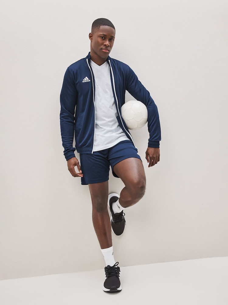 adidas Navy Entrada 22 Track Top Jacket - Image 1 of 7