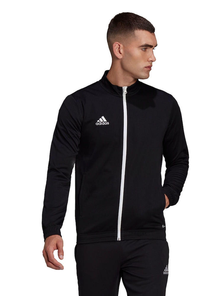 adidas Black Entrada 22 Track Top Jacket - Image 1 of 8