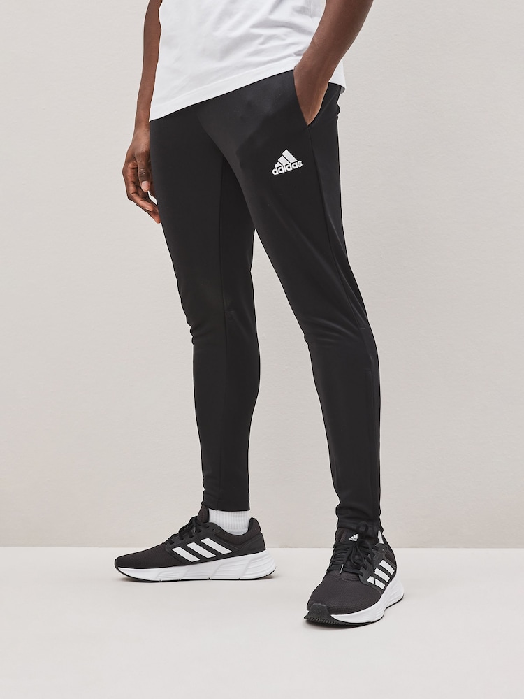 adidas Black Entrada Training Joggers - Image 1 of 6