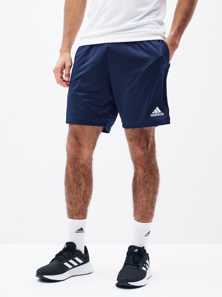أزرق داكن - شورت رياضي Entrada من Adidas - صورة 1 من 10