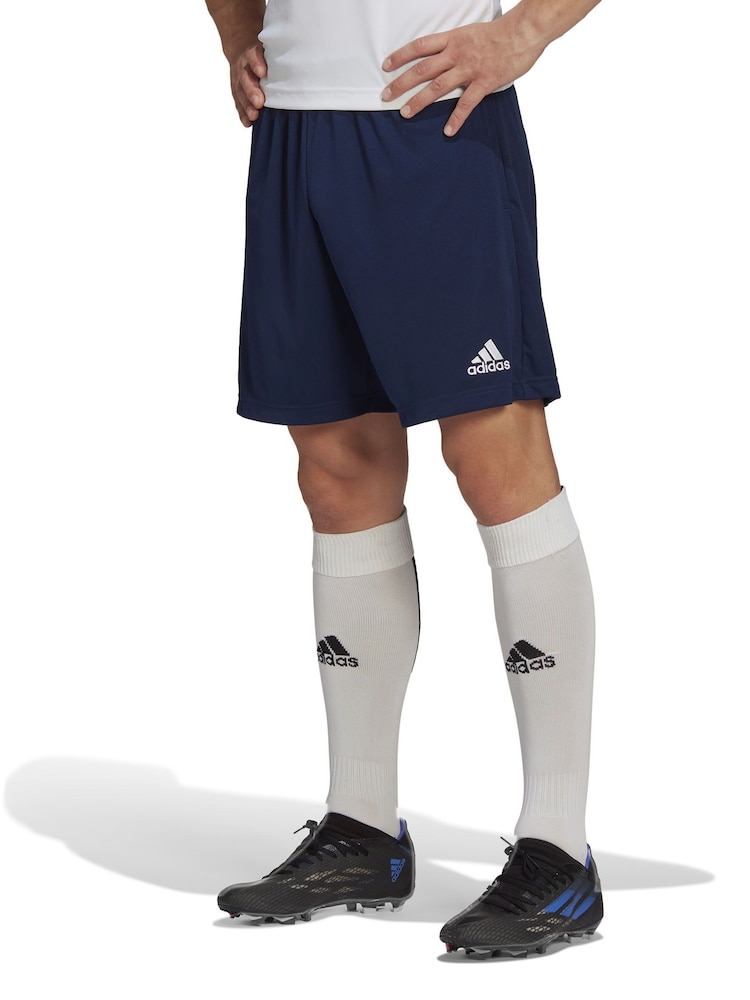 adidas Navy Entrada Training Shorts - Image 5 of 10