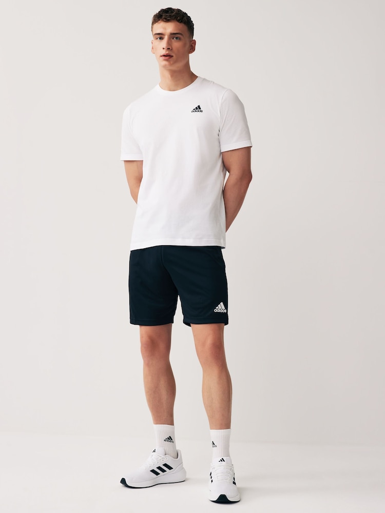 أسود - شورت رياضي Entrada من Adidas - صورة 2 من 6