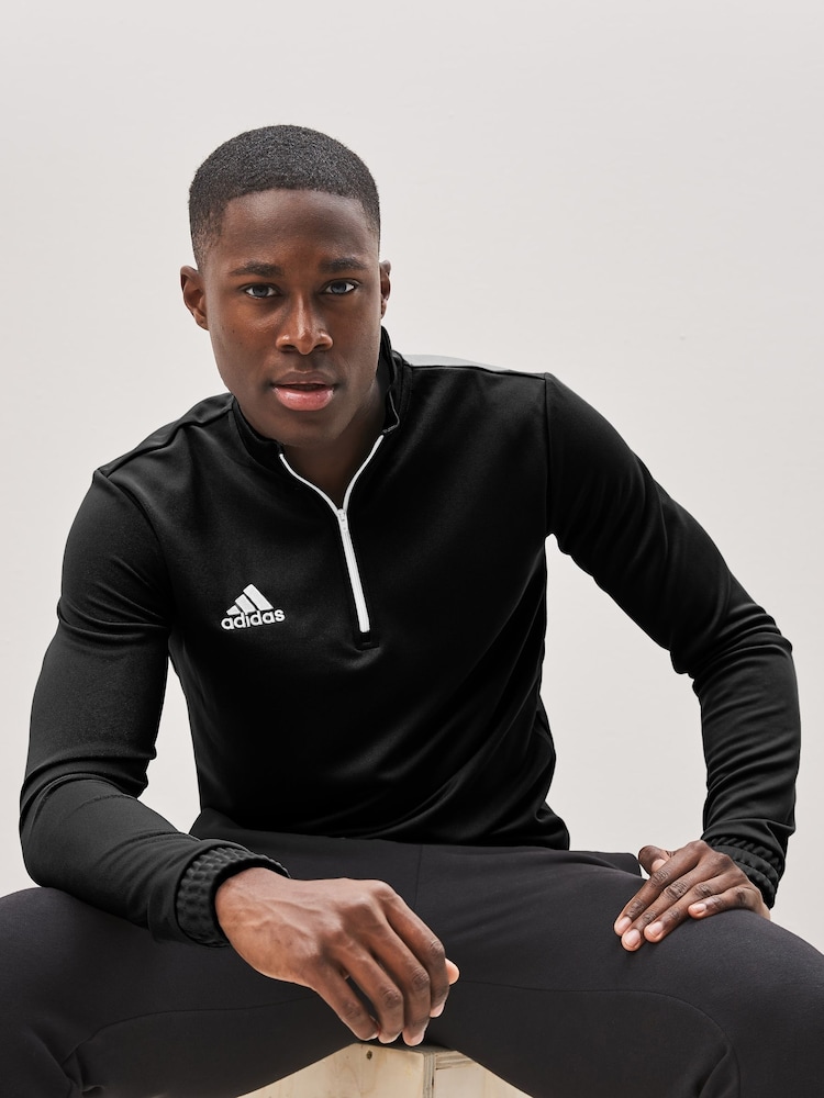 أسود - رداء علوي رياضي Entrada من Adidas - صورة 1 من 7 أسود - رداء علوي رياضي Entrada من Adidas - صورة 1 من 7