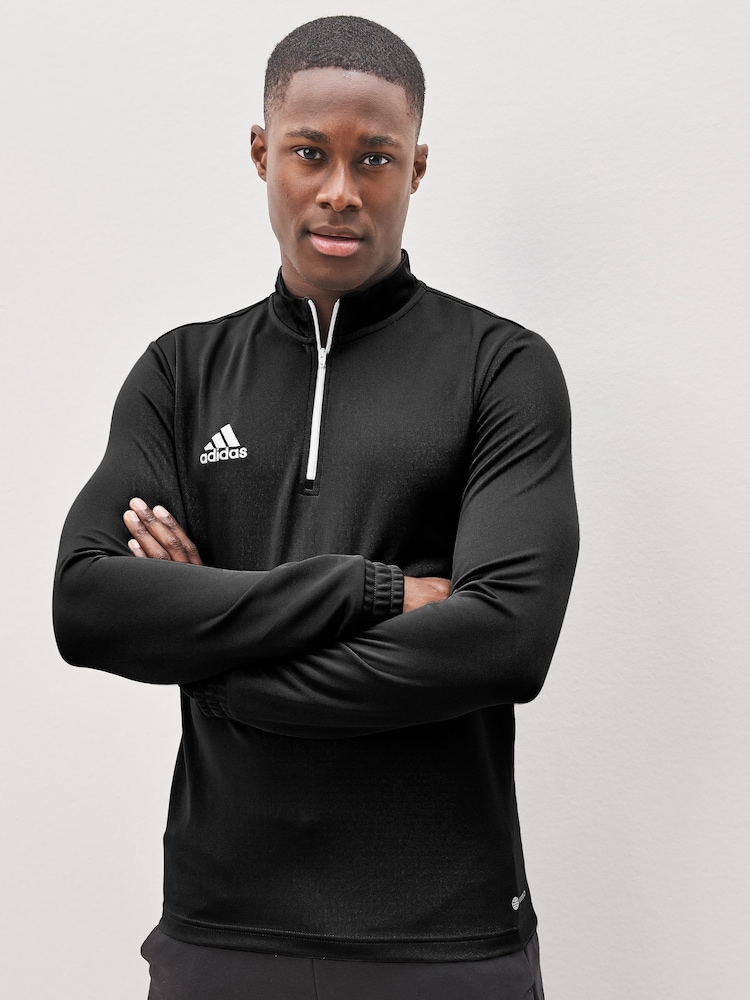 adidas Black Entrada Training Top - Image 2 of 7