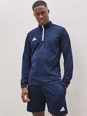 adidas Navy Blue Entrada Training Top - Image 1 of 6