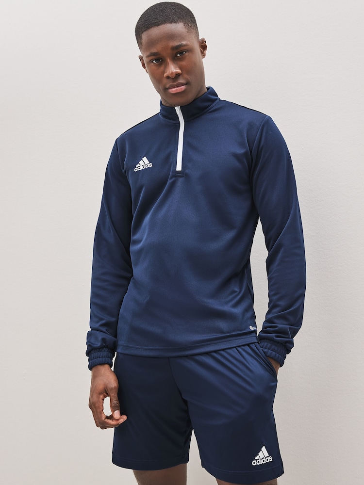 أزرق داكن أزرق - رداء علوي رياضي Entrada من Adidas - صورة 1 من 6 أزرق داكن أزرق - رداء علوي رياضي Entrada من Adidas - صورة 1 من 6