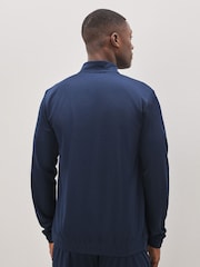 adidas Navy Blue Entrada Training Top - Image 2 of 6