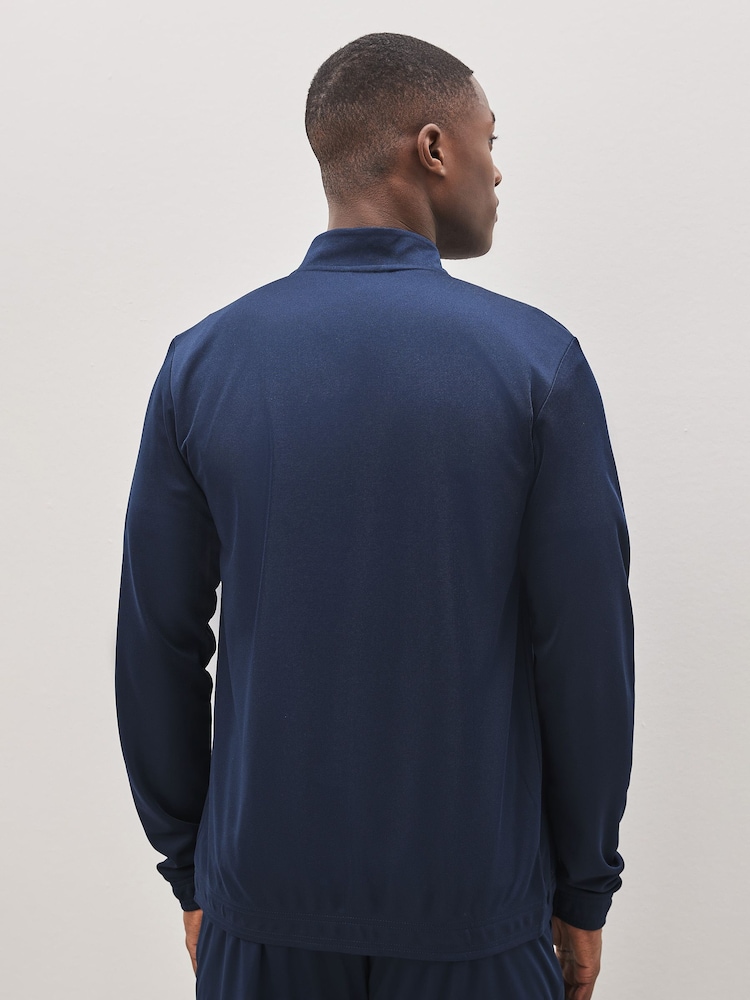 adidas Navy Blue Entrada Training Top - Image 2 of 6