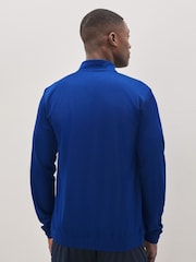 adidas Blue Entrada Training Top - Image 2 of 5