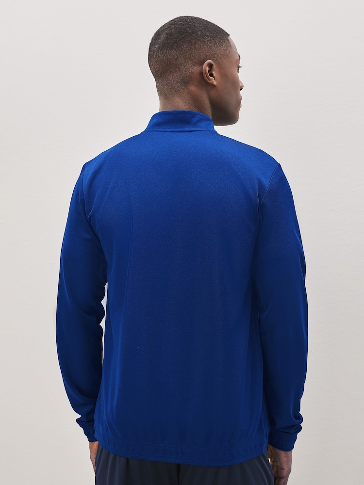 adidas Blue Entrada Training Top - Image 2 of 5 adidas Blue Entrada Training Top - Image 2 of 5