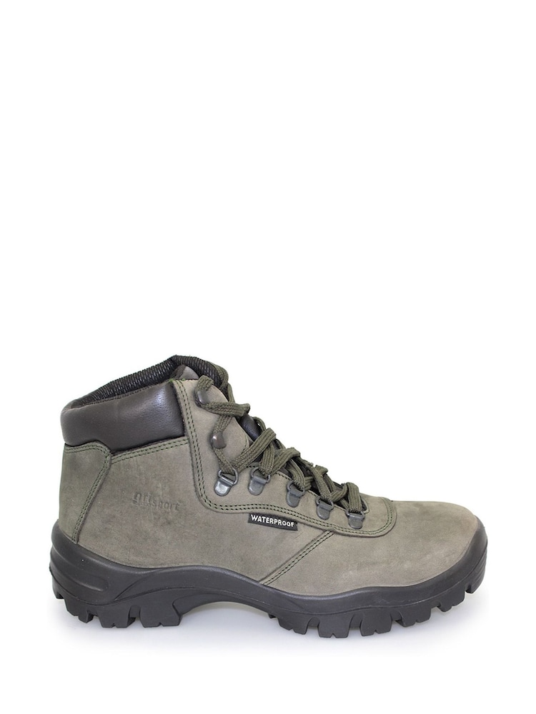 Grisport Green Glencoe Walking Boots - Image 1 of 2 Grisport Green Glencoe Walking Boots - Image 1 of 2