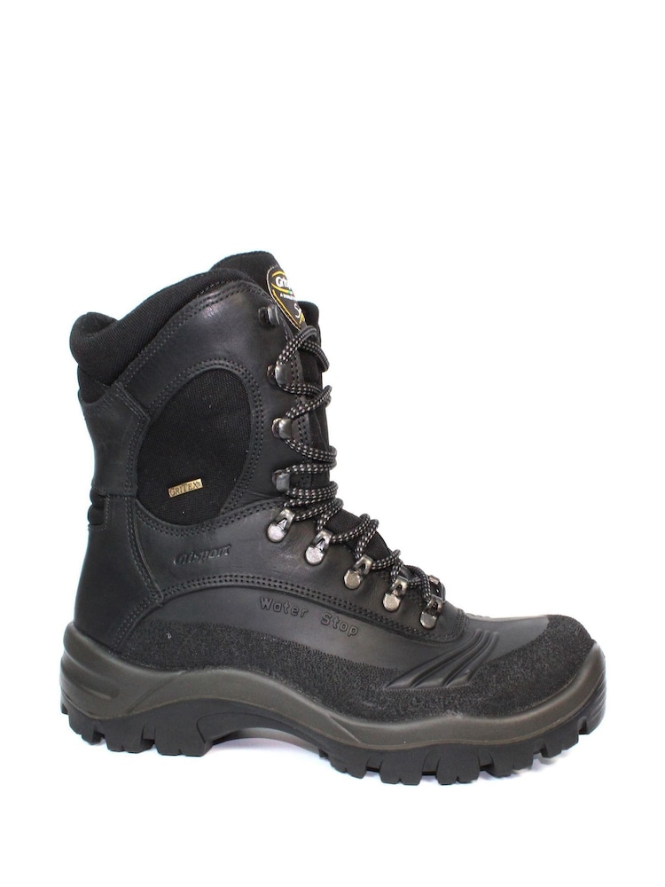 Grisport Black Alligator Fully Waterproof Walking Boots - Image 1 of 4