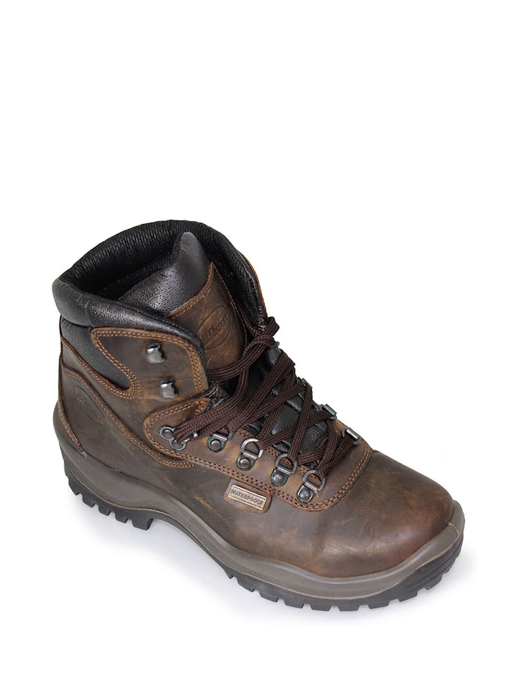 Grisport Brown Timber Walking Boots - Image 2 of 4