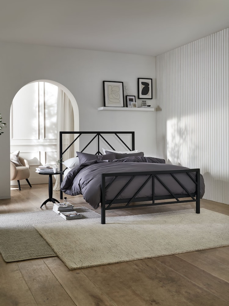 Black Piper Metal Bed Frame - Image 1 of 6