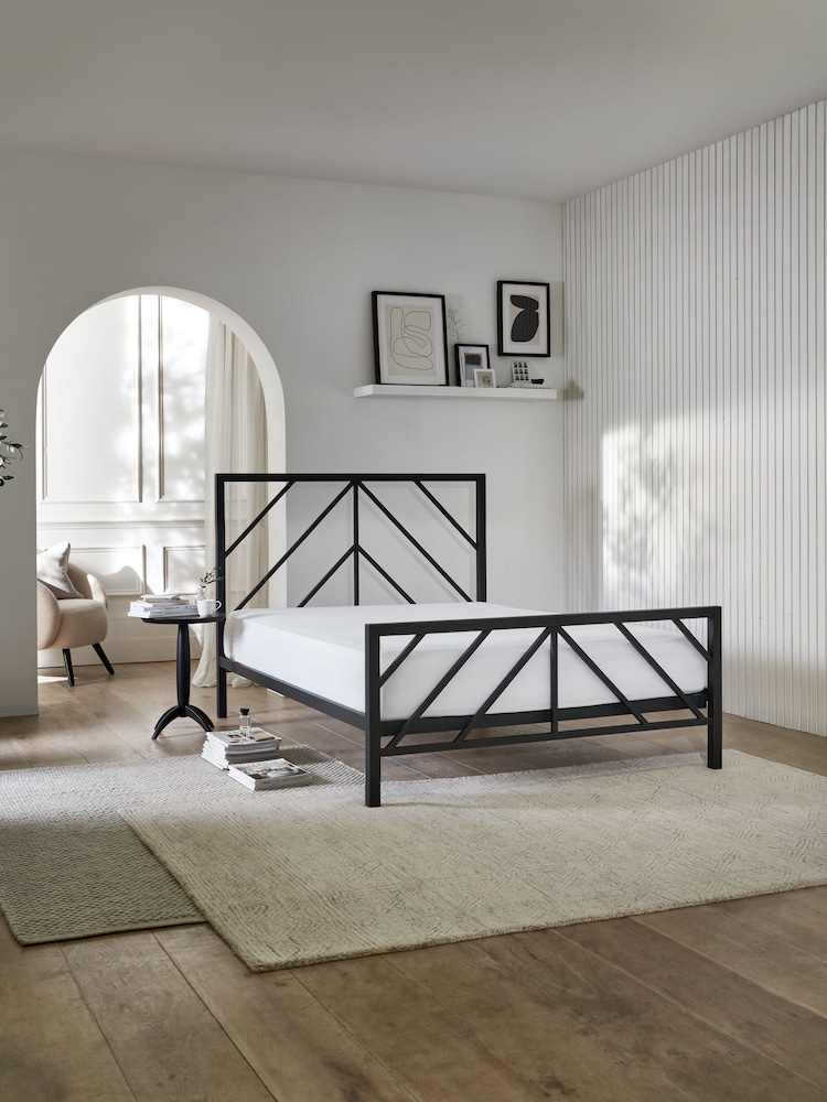 Black Piper Metal Bed Frame - Image 2 of 6