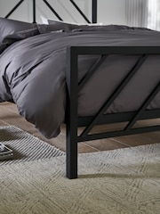 Black Piper Metal Bed Frame - Image 3 of 6