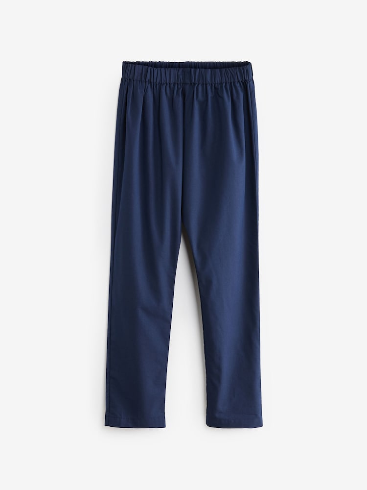 Navy Blue Lightweight Kurta Trousers (3-16yrs) - Image 1 of 7 Navy Blue Lightweight Kurta Trousers (3-16yrs) - Image 1 of 7
