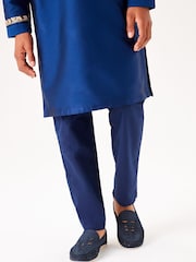 Темно-синий - Легкие брюки Kurta (3-16лет) - Image 5 of 7