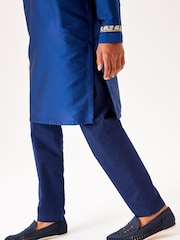 Темно-синий - Легкие брюки Kurta (3-16лет) - Image 6 of 7