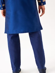 Темно-синий - Легкие брюки Kurta (3-16лет) - Image 7 of 7