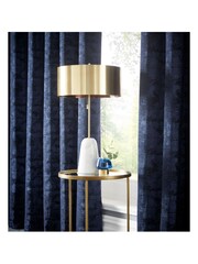 Studio G Ink Topia Eyelet Curtains - Image 2 of 2