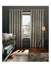 Studio G Stone Naples Eyelet Curtains - Image 1 of 1