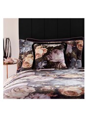 Clarke & Clarke Pink Floretta Cushion - Image 1 of 3