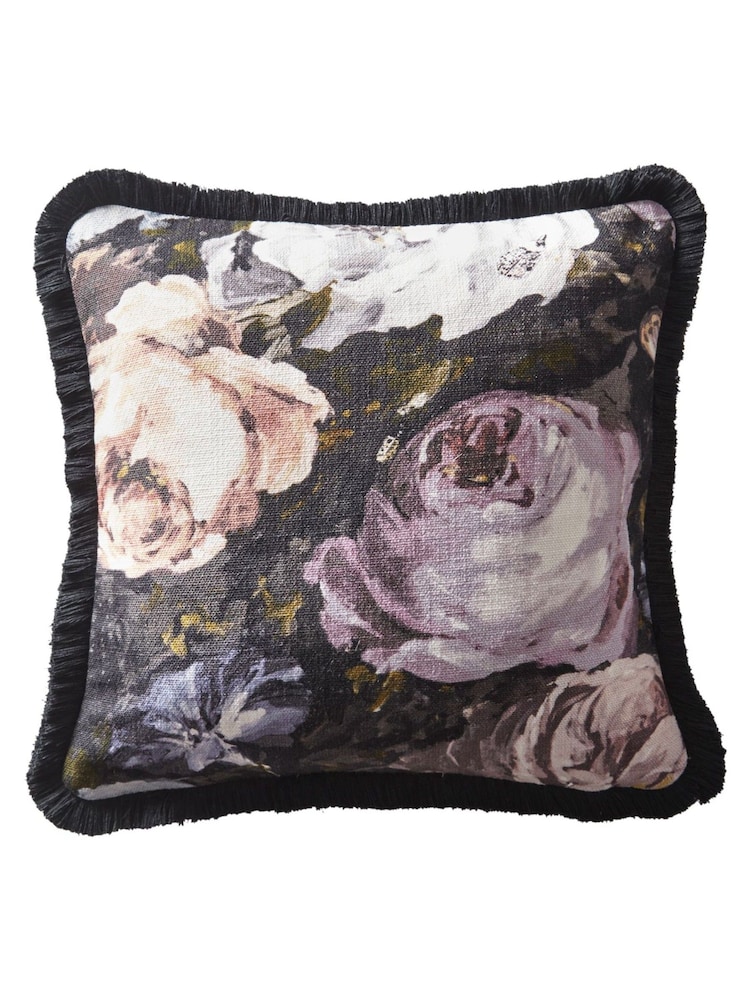 Clarke & Clarke Pink Floretta Cushion - Image 2 of 3 Clarke & Clarke Pink Floretta Cushion - Image 2 of 3