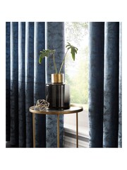 Studio G Teal Blue Topia Eyelet Curtains - Image 2 of 2